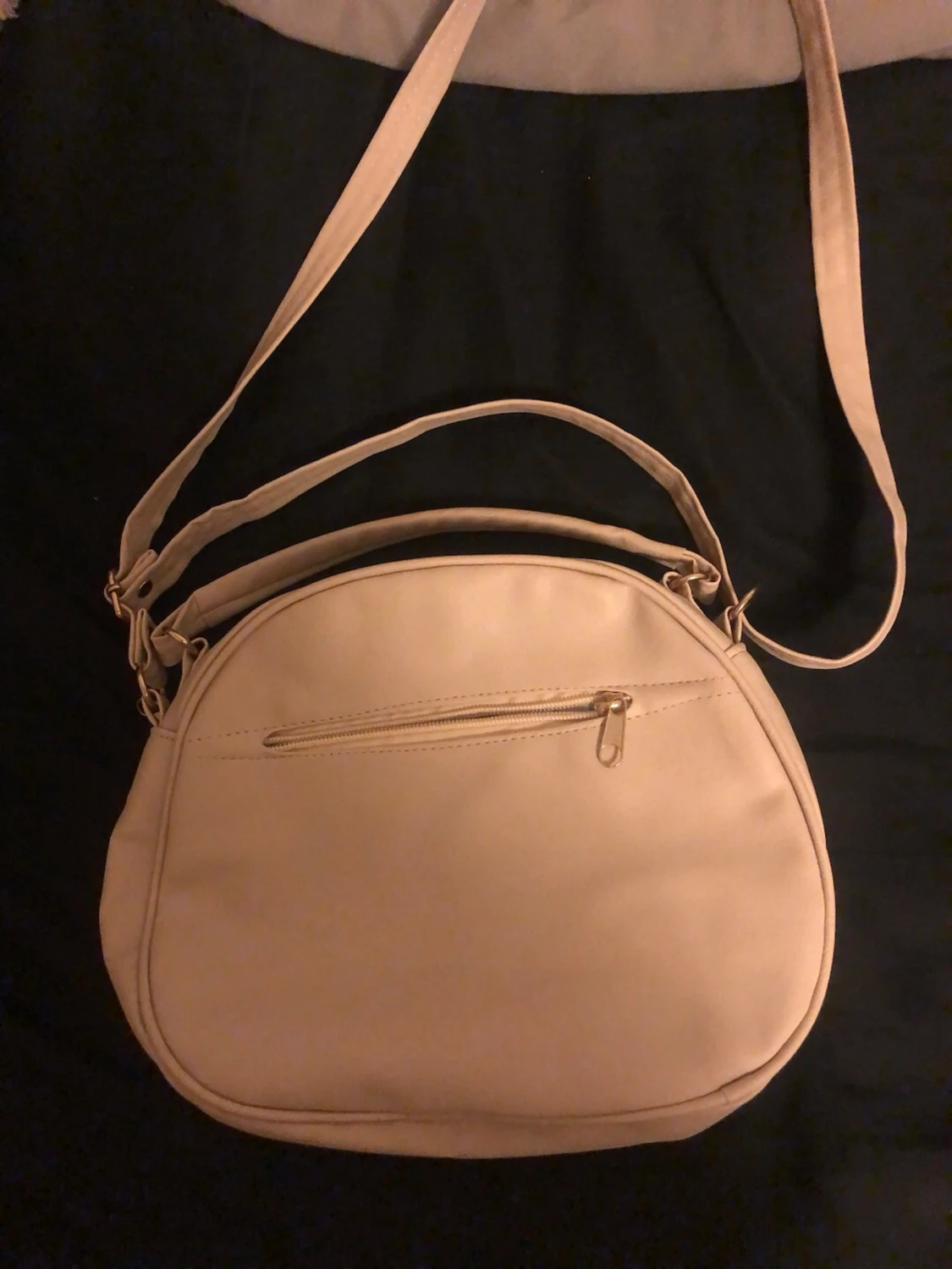 Beige axelväska  - 1