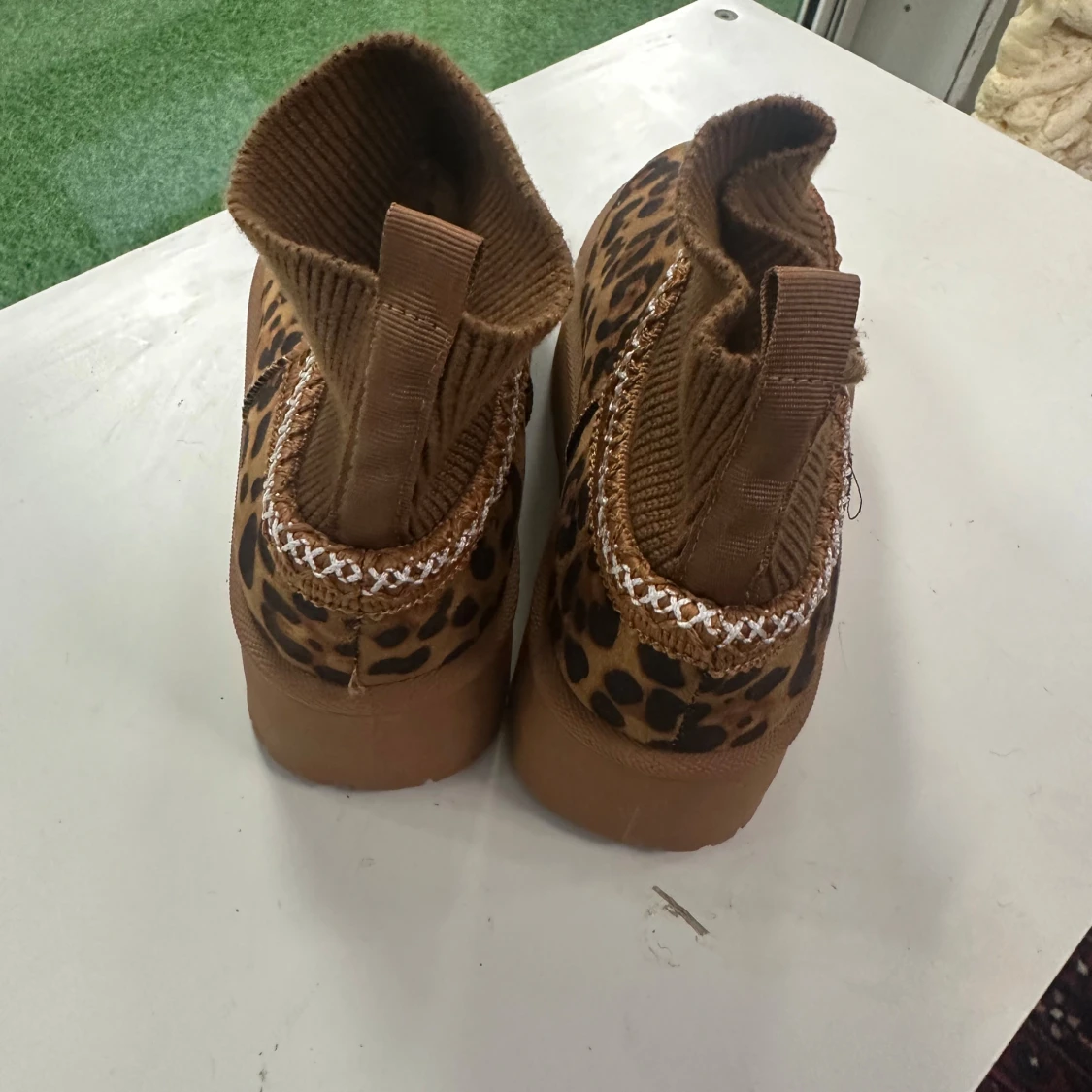 Leopardmönstrade boots med platåsula 36/ 38/39/40 - 2