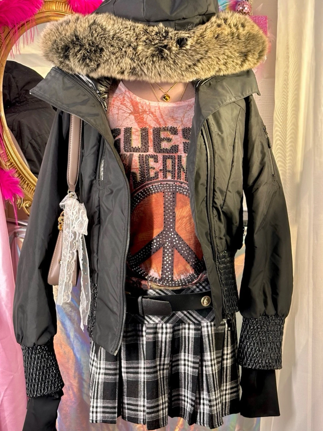 Snygg Y2K Vinterjacka Puffer Jacket - 1