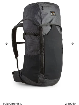 Ryggsäck 45 liter  - Säljer denna fantastiska slutsålda ryggsäck från Lundhags. Aldrig använd, prislappen fortfarande kvar. Perfekt ryggsäck för trakking, hikes eller backpackingresor. Väldigt bekväm med justerbara remmar och band samt flera smarta funktioner (läs mer info på bilderna). Nypris ligger på 2400 kr. Mitt pris 1900 kr men priset går att diskutera vid snabb affär.  Väskan fraktas men kan mötas upp i Malmö😄