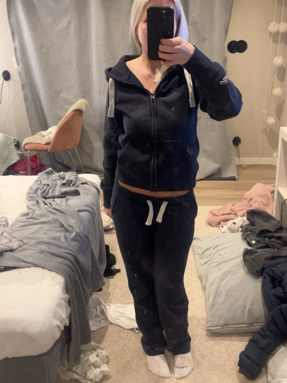 Mörkblått mjukis sätt från russemerch