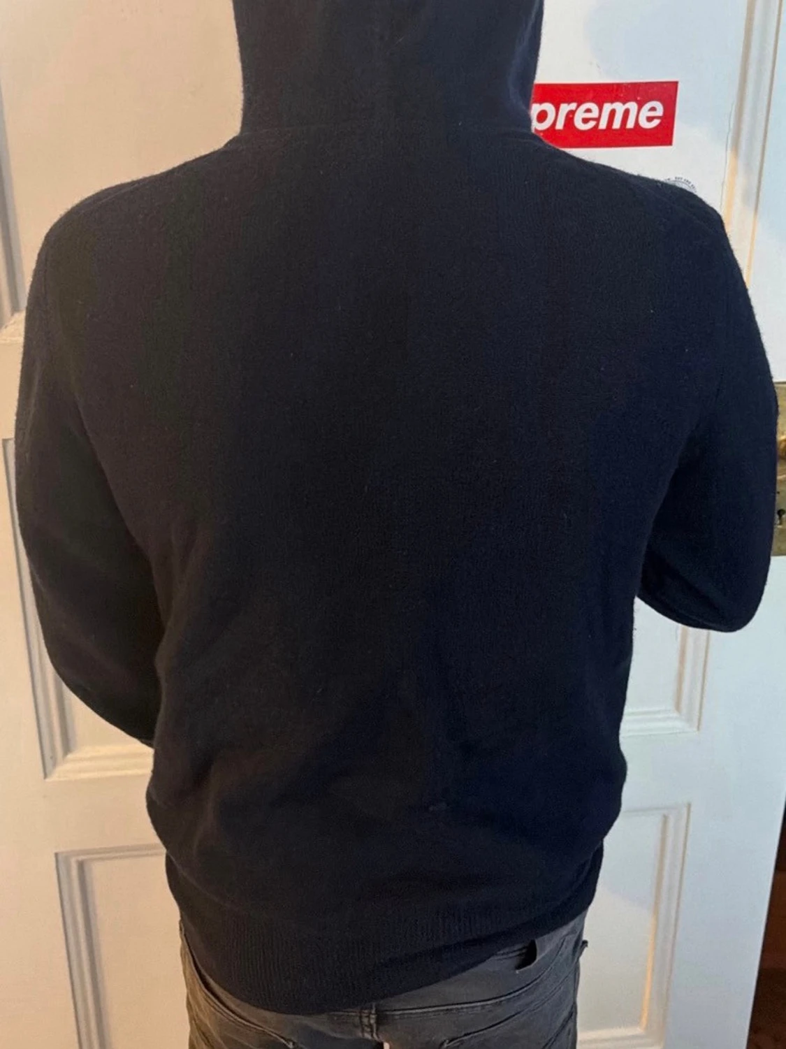 Soft goat hoodie kashmir  - 1