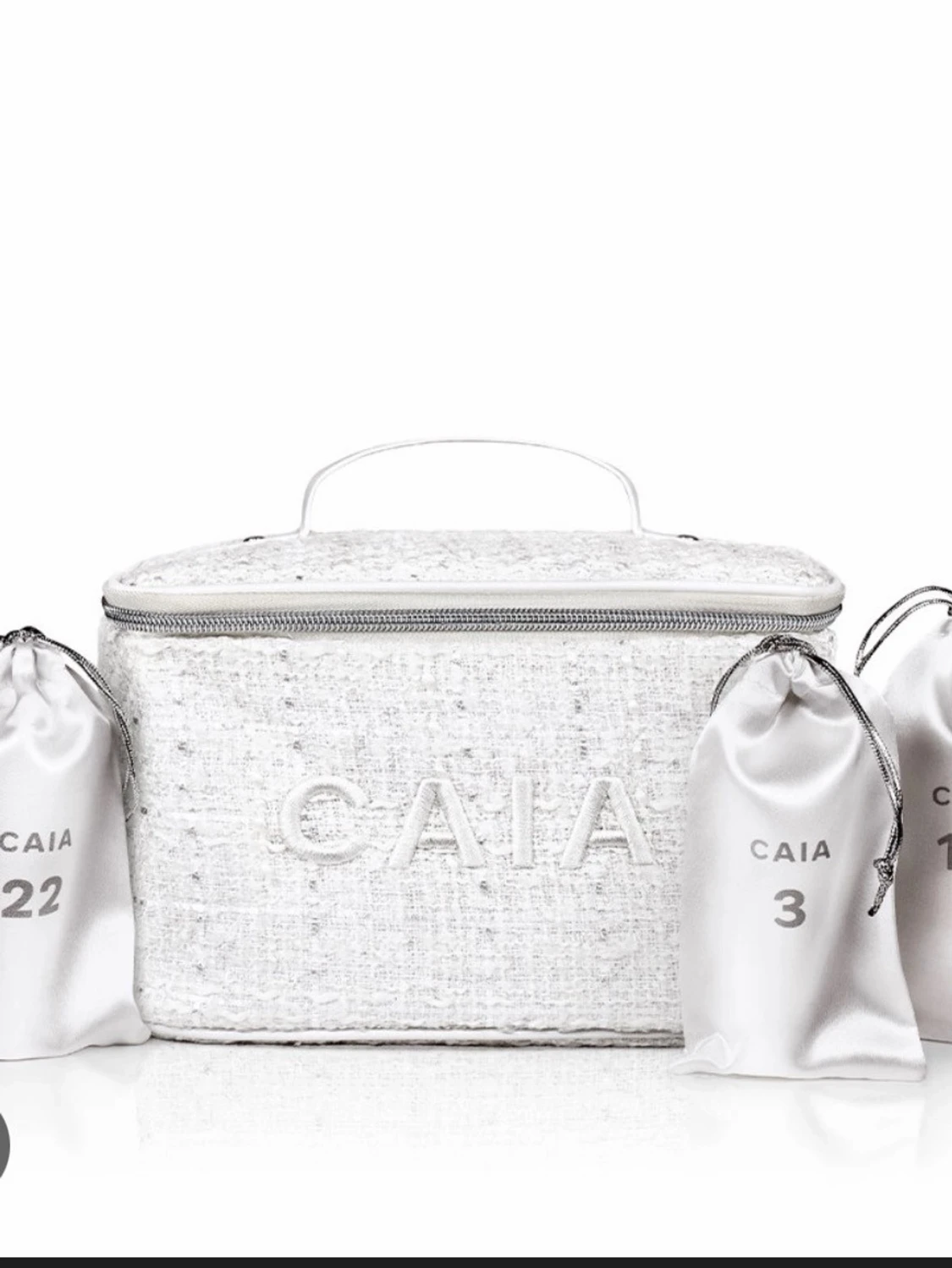 Vit necessär från CAIA