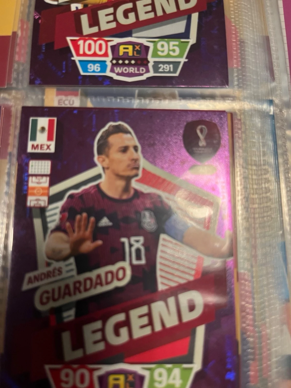 5 Fotbollskort Adrenalyn World Cup