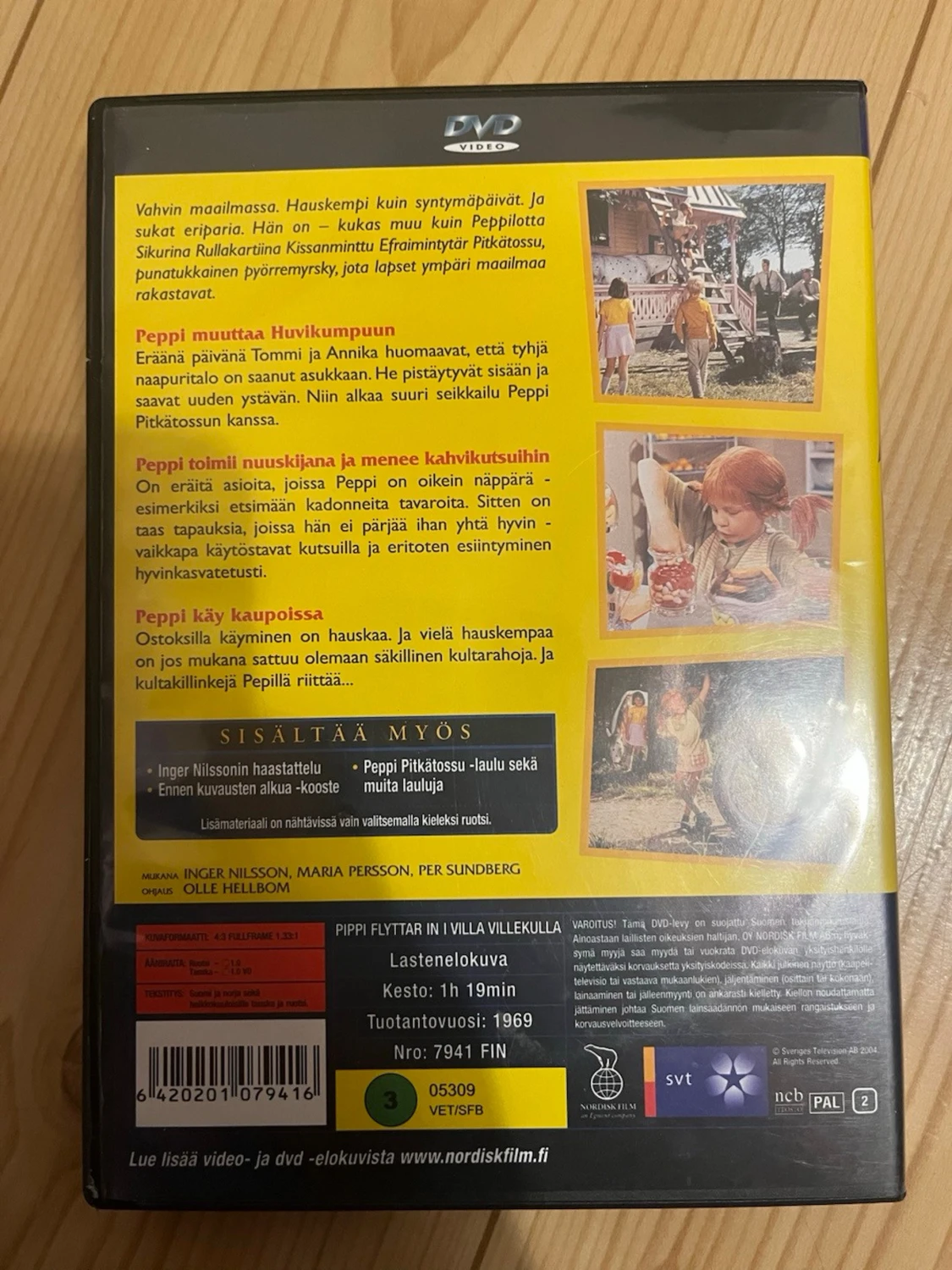 Peppi pitkätossu 1 dvd - 2