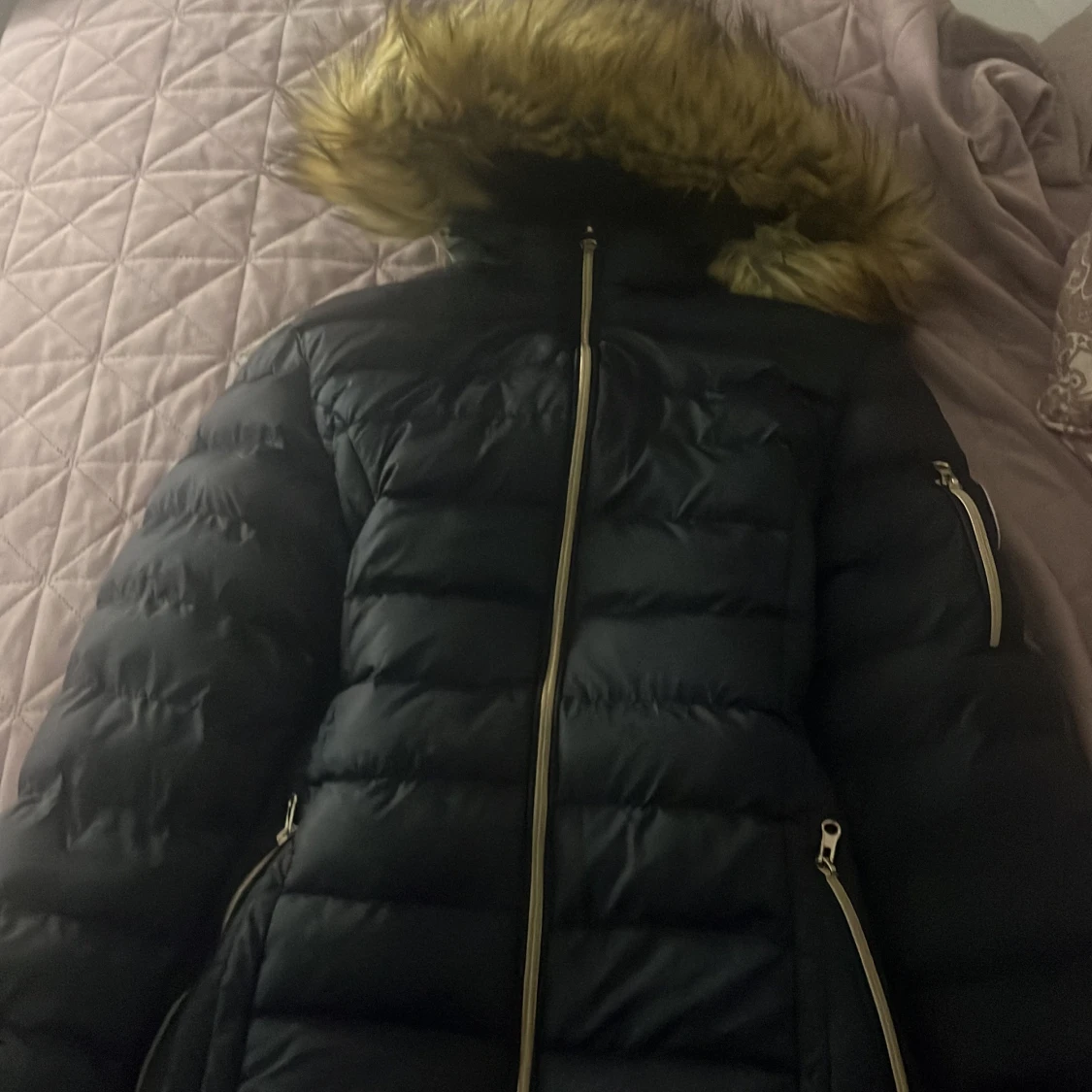 Svart pufferjacka Vinson Polo Club