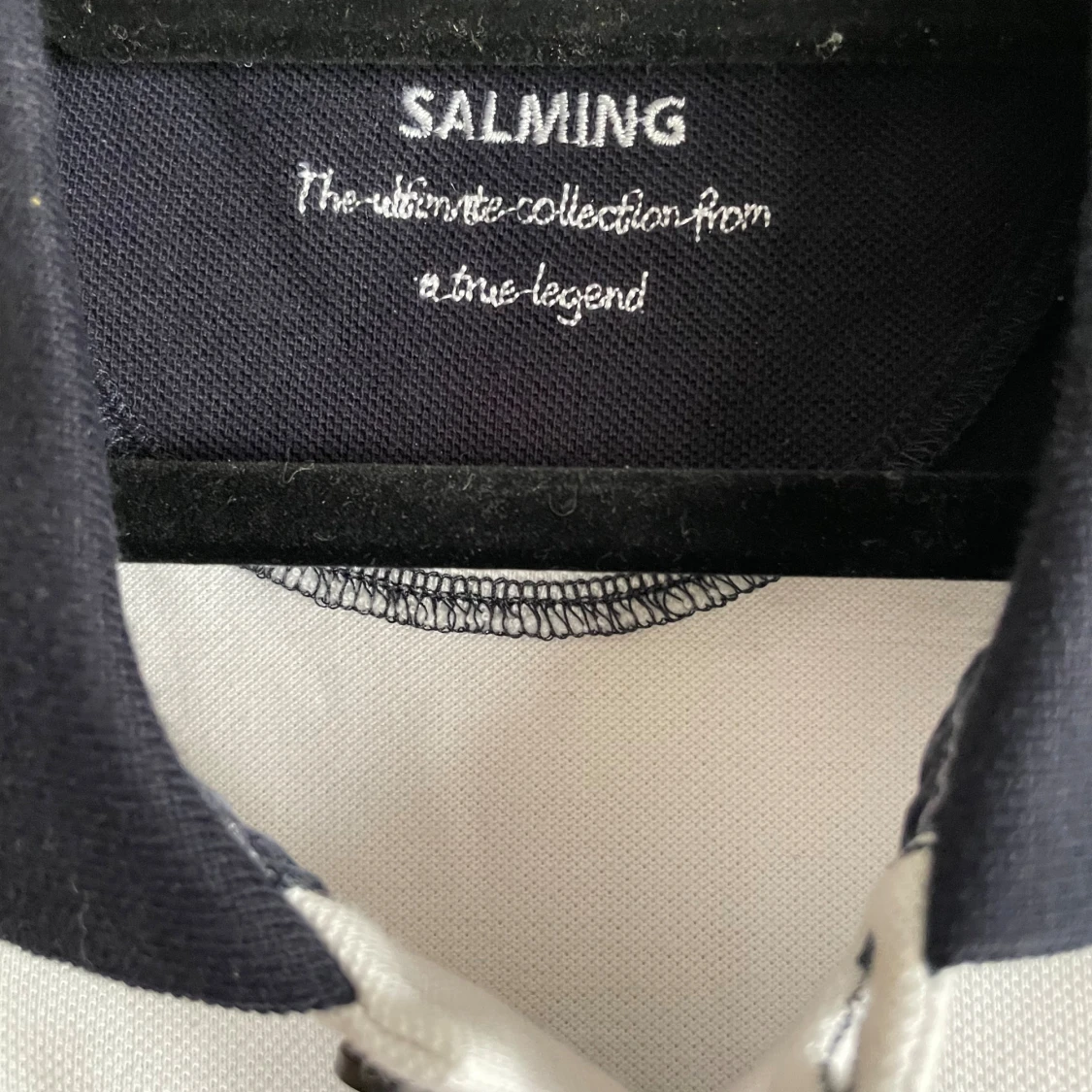 Salming pikétröja randig stl L - 2