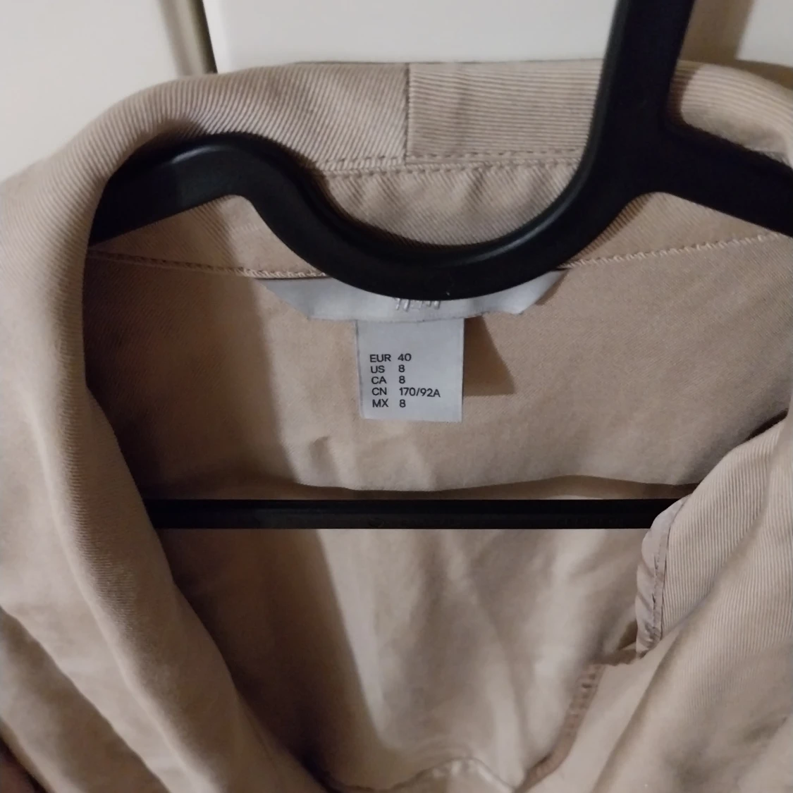 Beige kavaj från H&M, strl 40 - 2