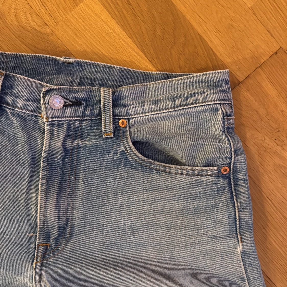 Levi's 551 ljusblå jeans straight fit - 3