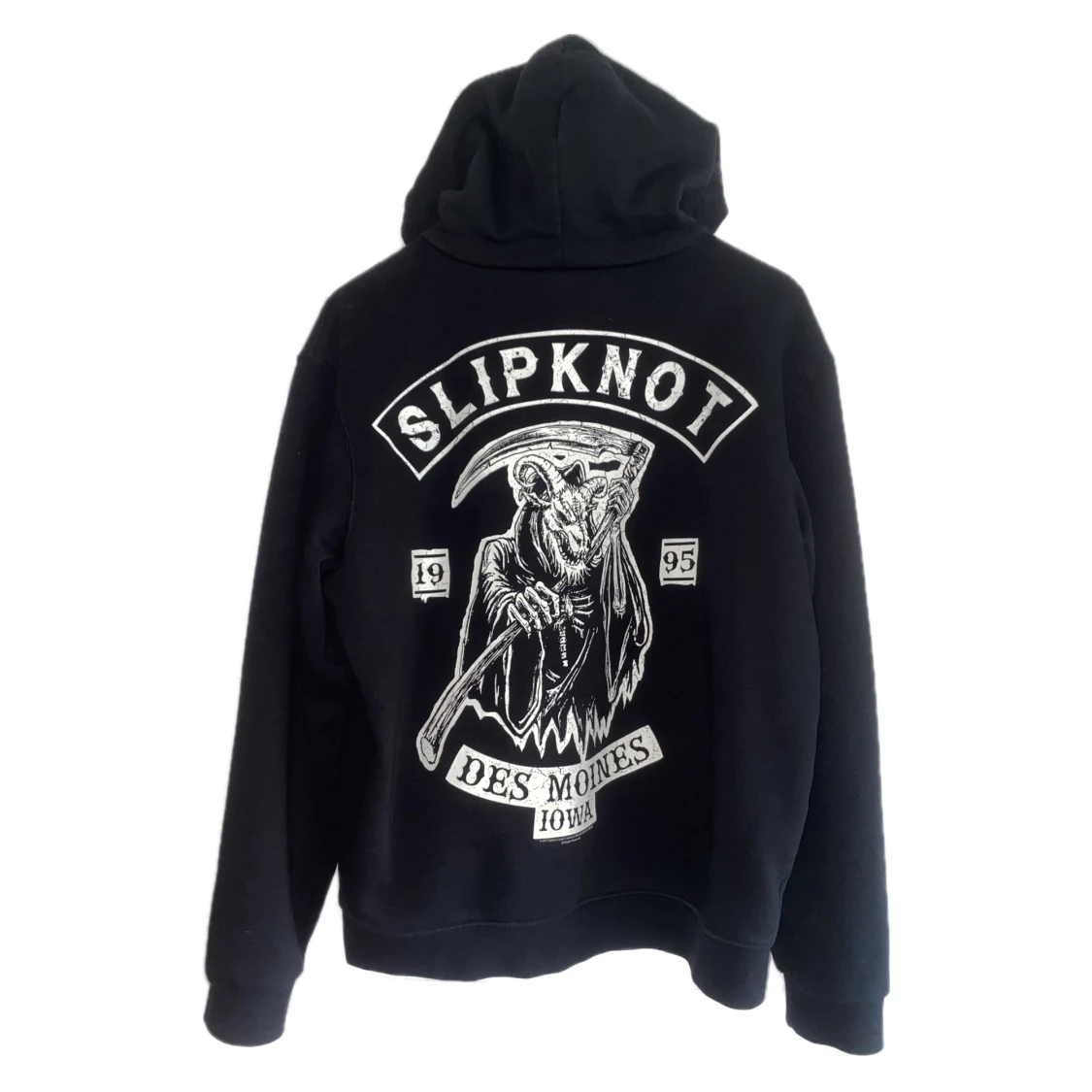 Slipknot svart hoodie med tryck - 1