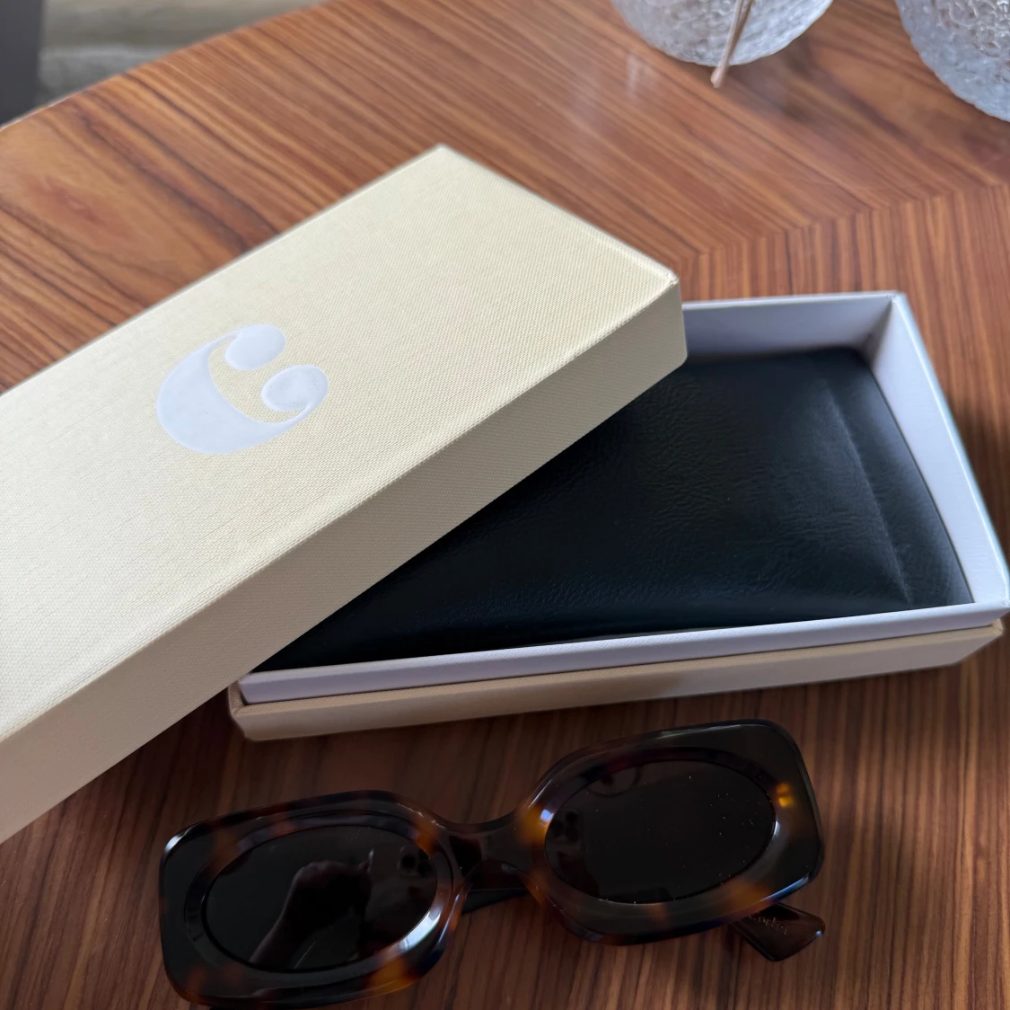 Tjocka rektangulära solglasögon Chimi - 3