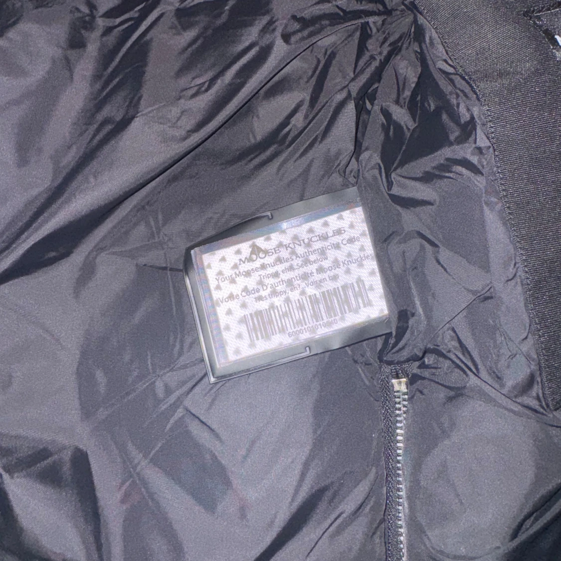 Svart Moose Knuckles dunjacka med päls - 4