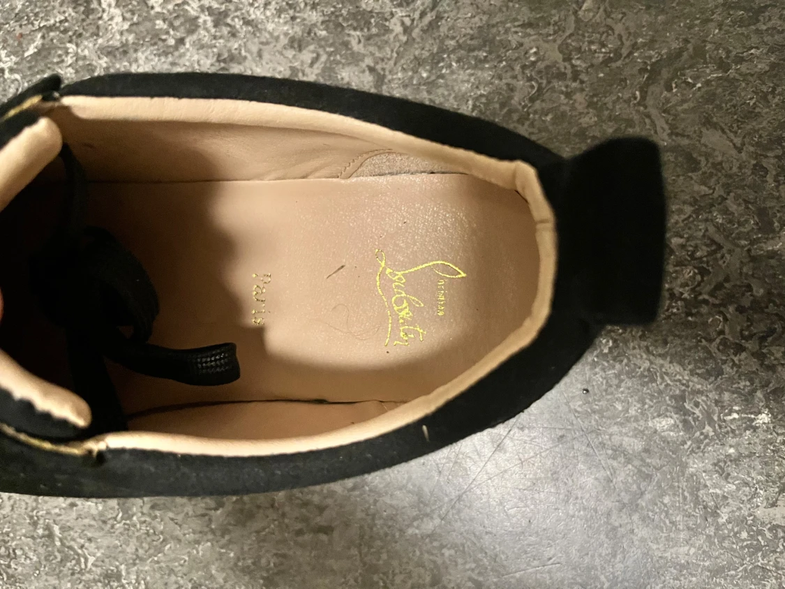 Svarta sneakers från Christian Louboutin - 2