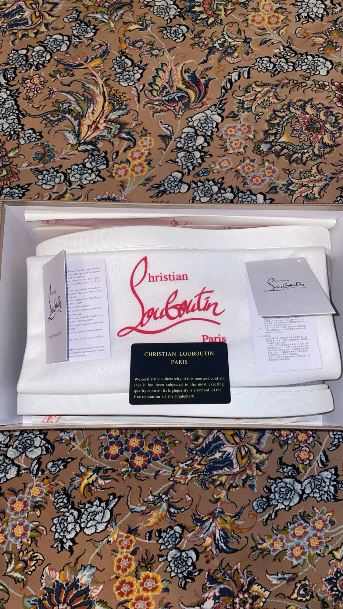 Christian Louboutin grå mockasneakers - 4