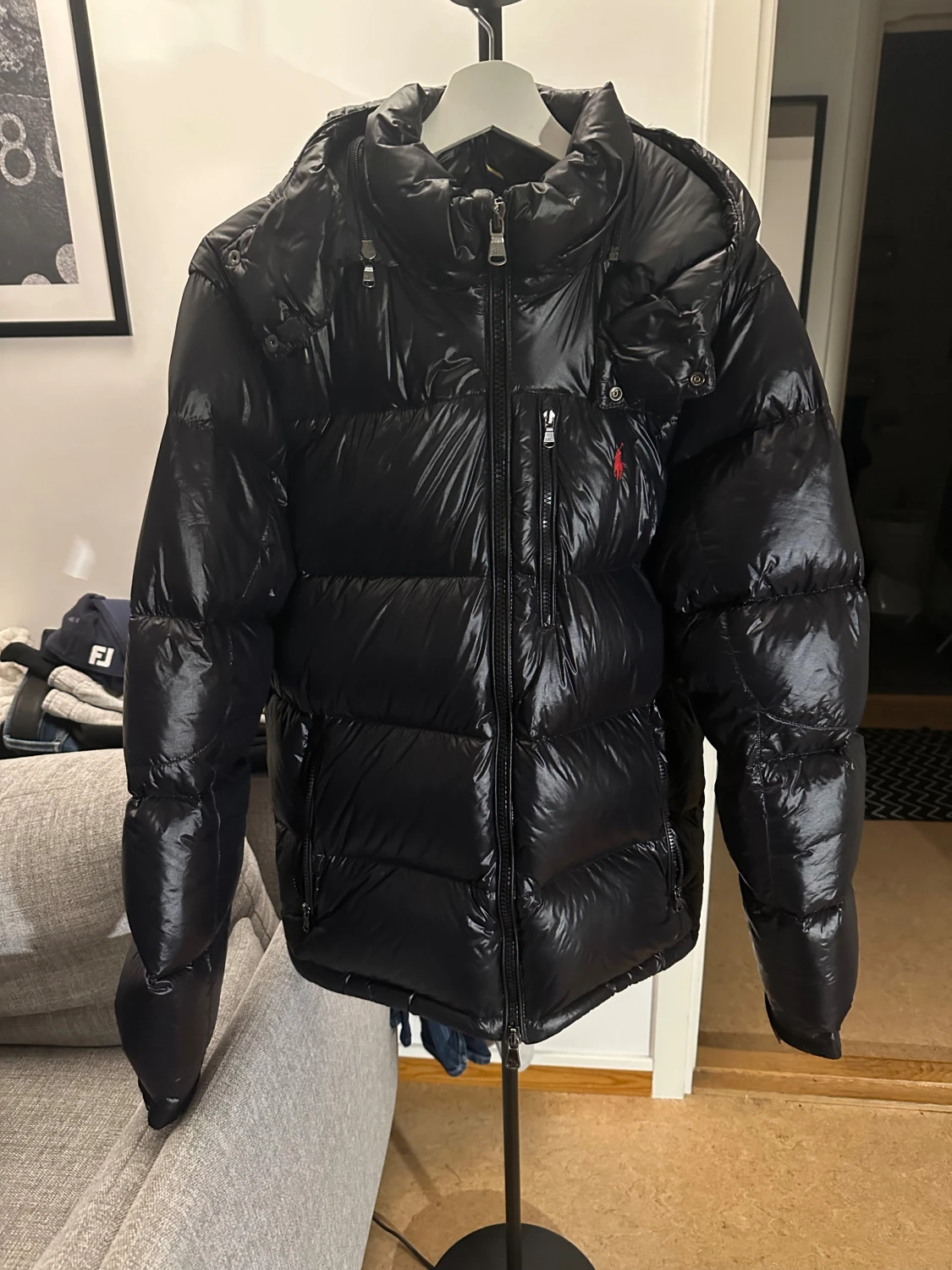 Svart pufferjacka från Polo Ralph Lauren - 3