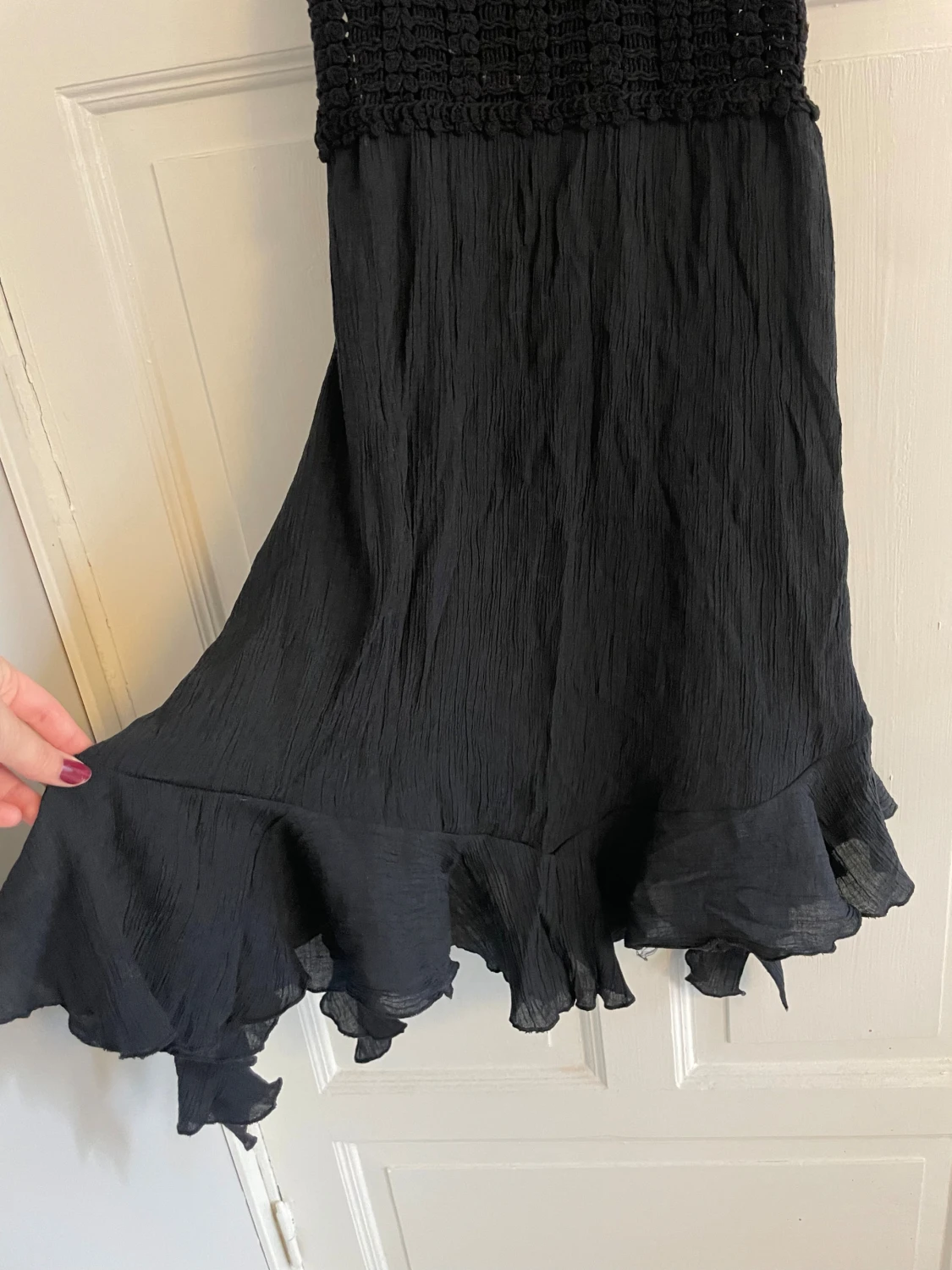 Virkad klänning - 2