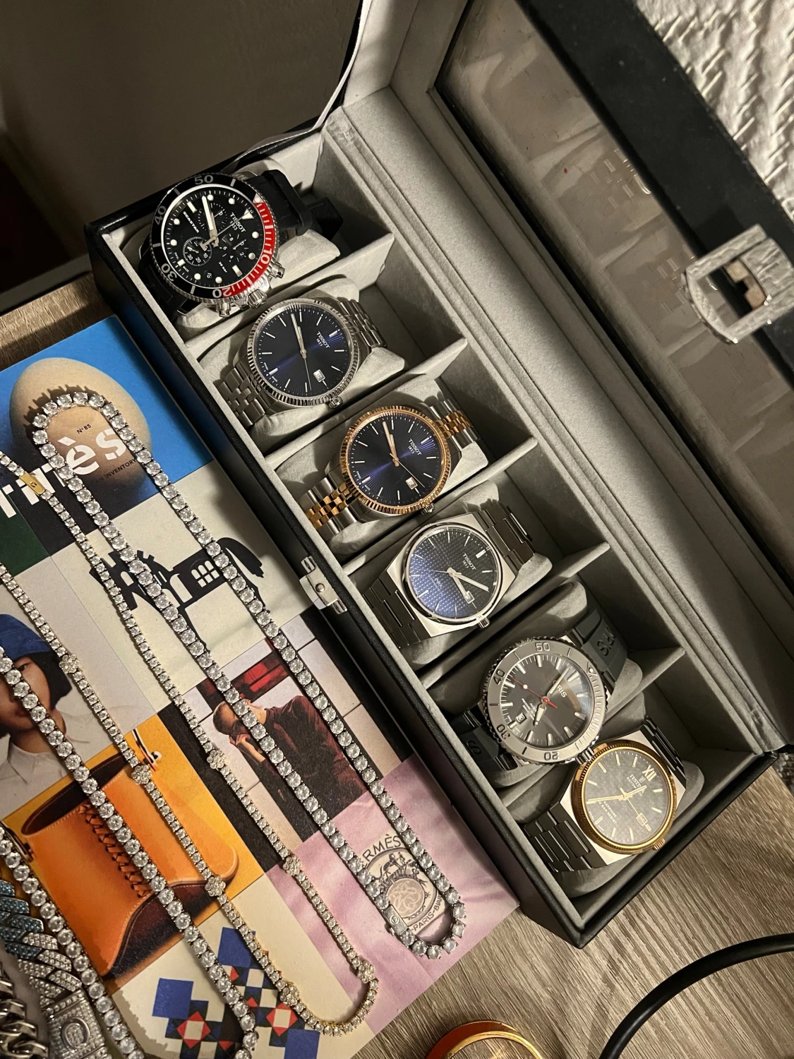 Festina automatisk klocka svart/guld - 2