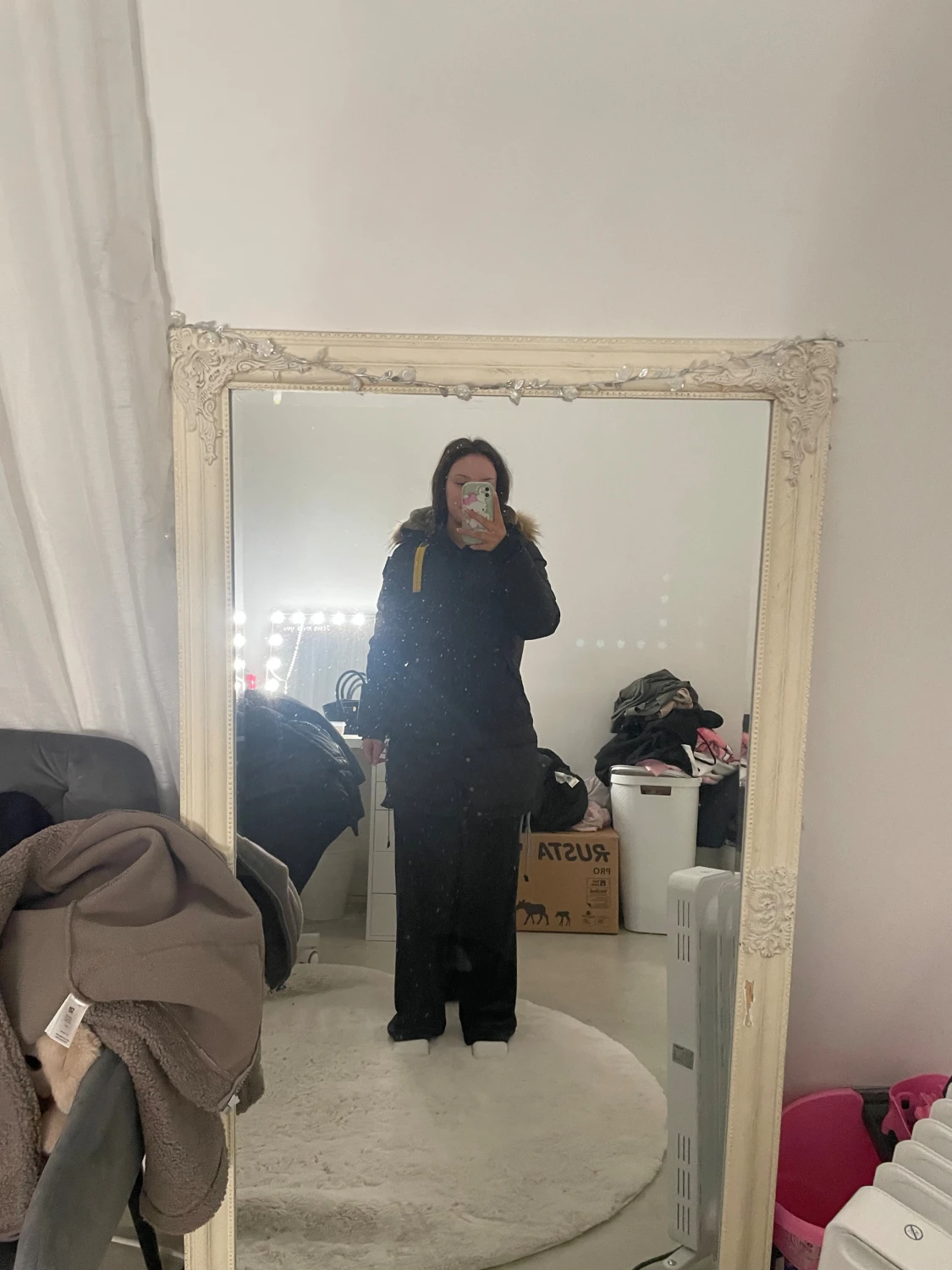 Svart Parajumpers parkajacka XS - 3