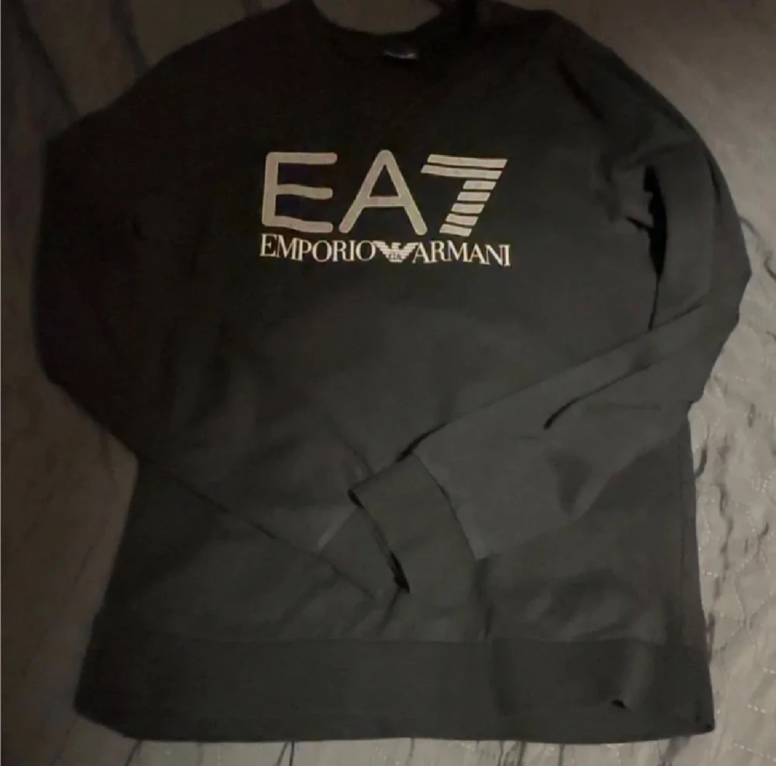 Svart EA7 Emporio Armani sweatshirt