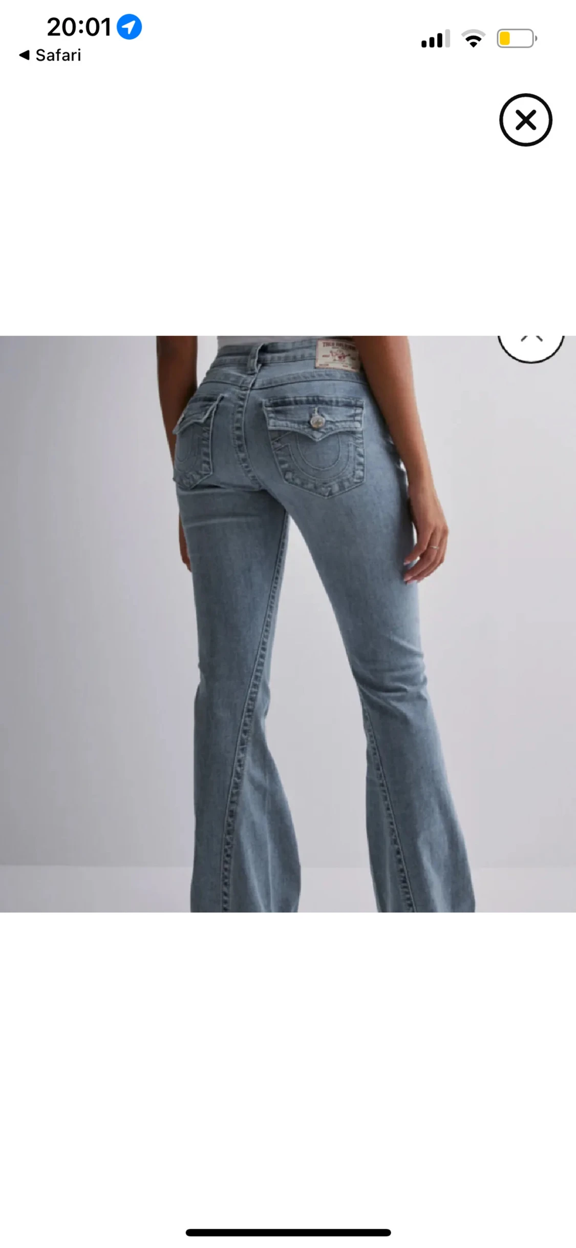 True Religion Joey Low Rise Flare Jeans - 5