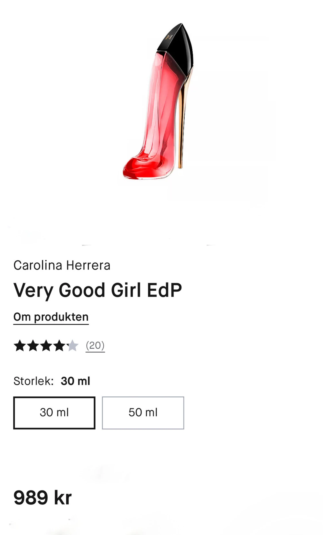 Carolina Herrera, Very Good Girl EdP 30ml - 1