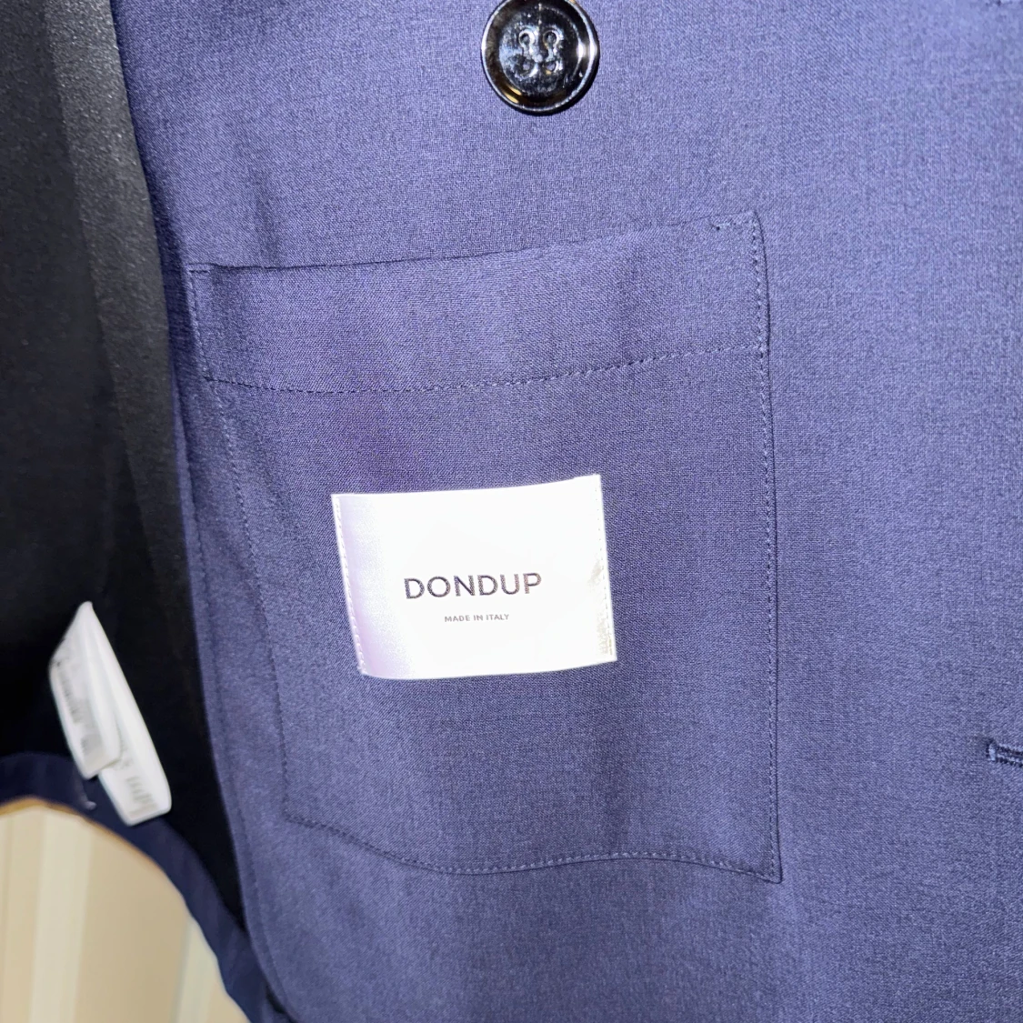 Mörkblå skepparkavaj från Dondup - 3