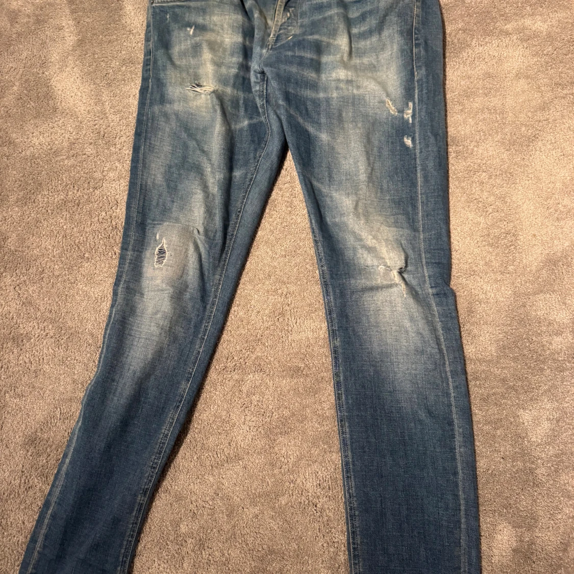 Blå skinny jeans från George, stl 32