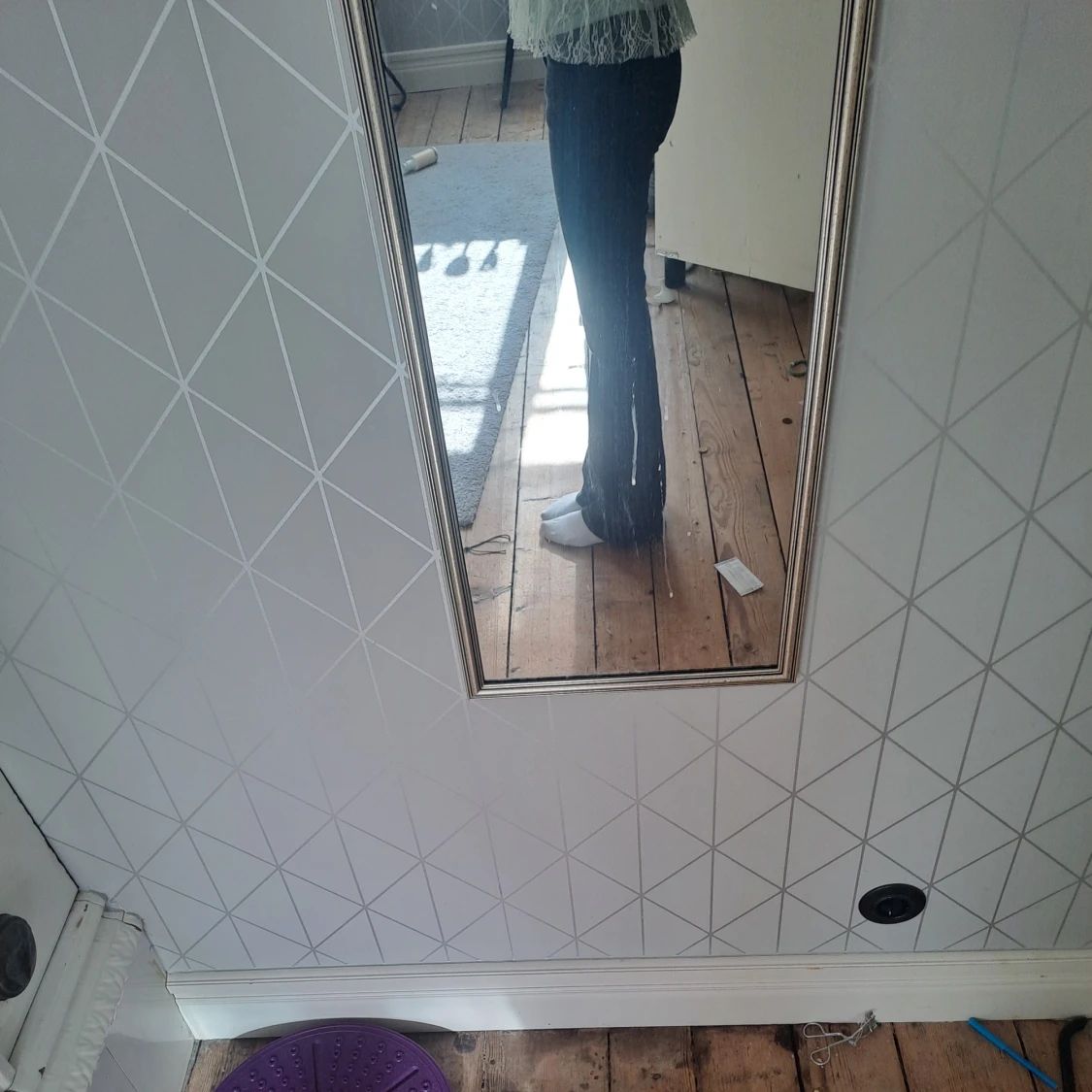 Svarta bootcut jeans - 3