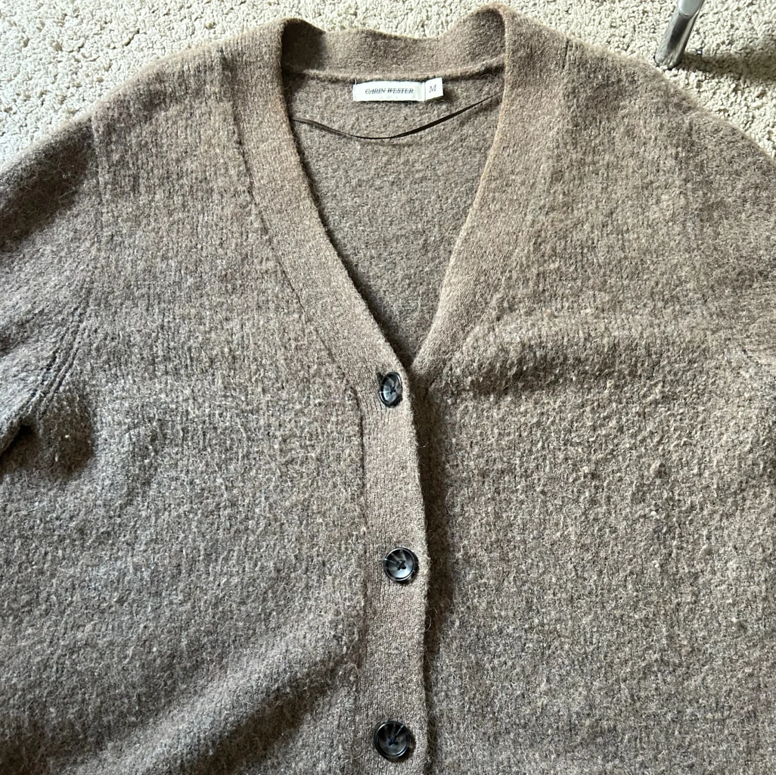 Ull/alpacka kofta  - 4