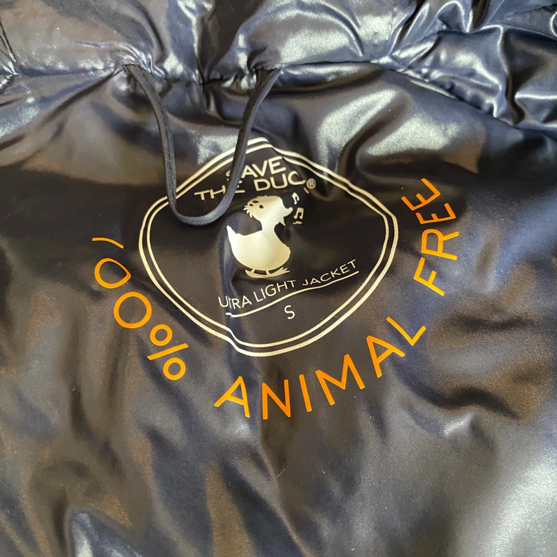 Blå pufferjacka från Save The Duck - 3