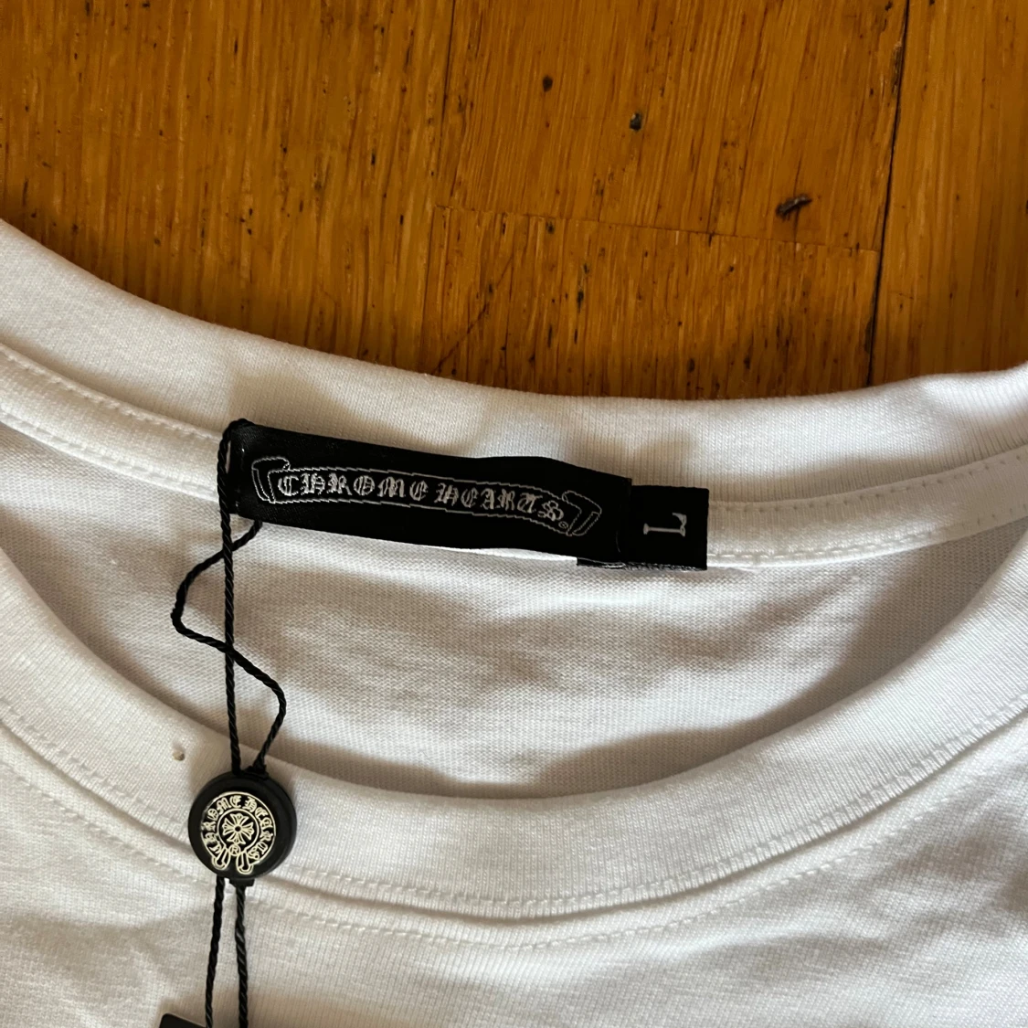 Vit långärmad tröja Chrome Hearts - 2