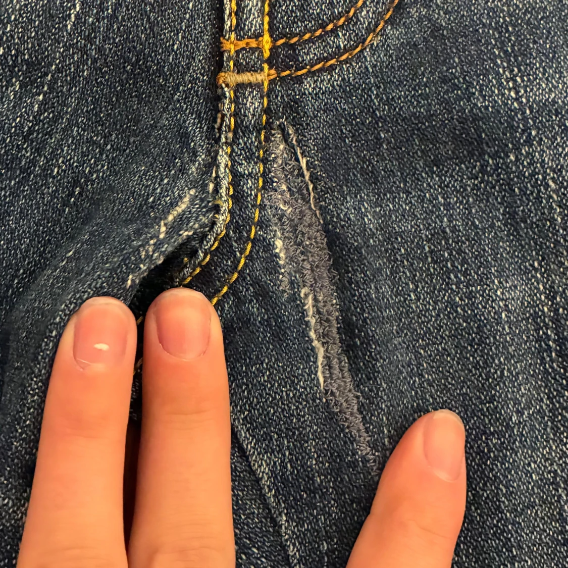 Blå bootcut jeans från Diesel - 2