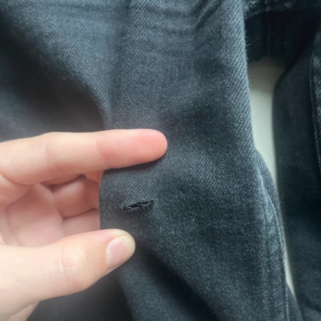 Svarta flare jeans low waist - 2