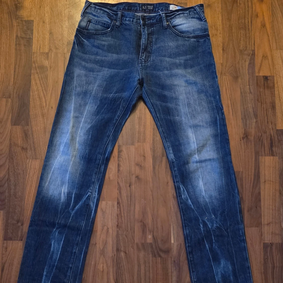 Blå Armani Jeans J45 Regular Fit - W33 L32