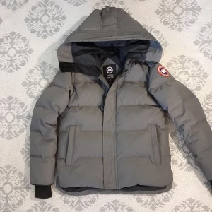 Canada Goose - Säljer grå vinterjacka från Canada Goose, fint skick. Två påsar ingår, Pris kan diskuteras.