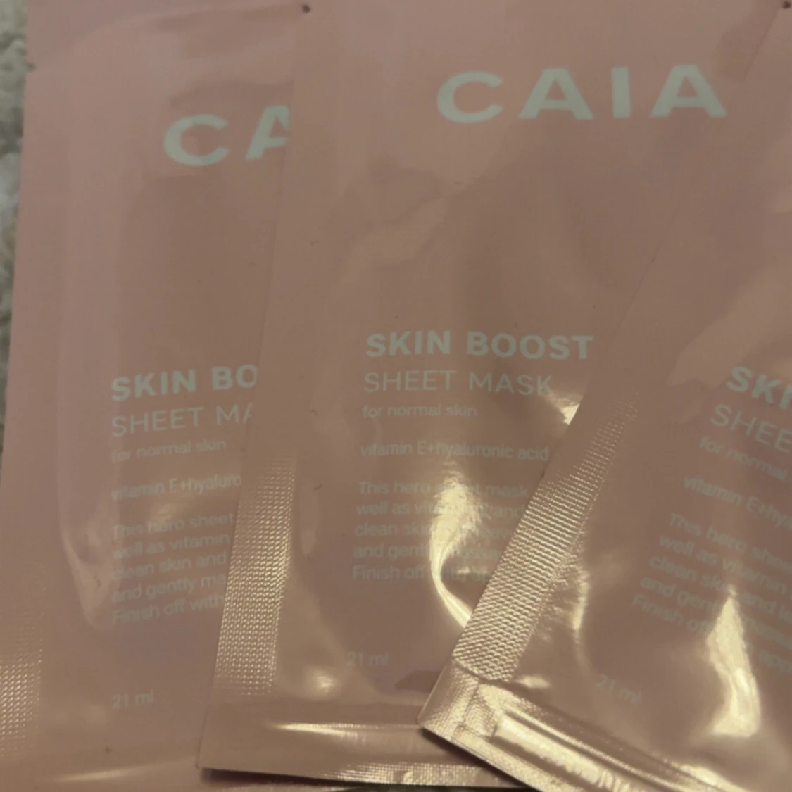 CAIA Skin Boost Sheet Mask 3-pack - 1