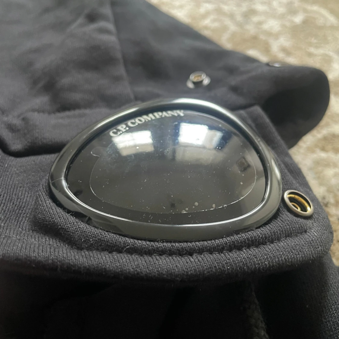 Svart zip hoodie C.P. Company - 3