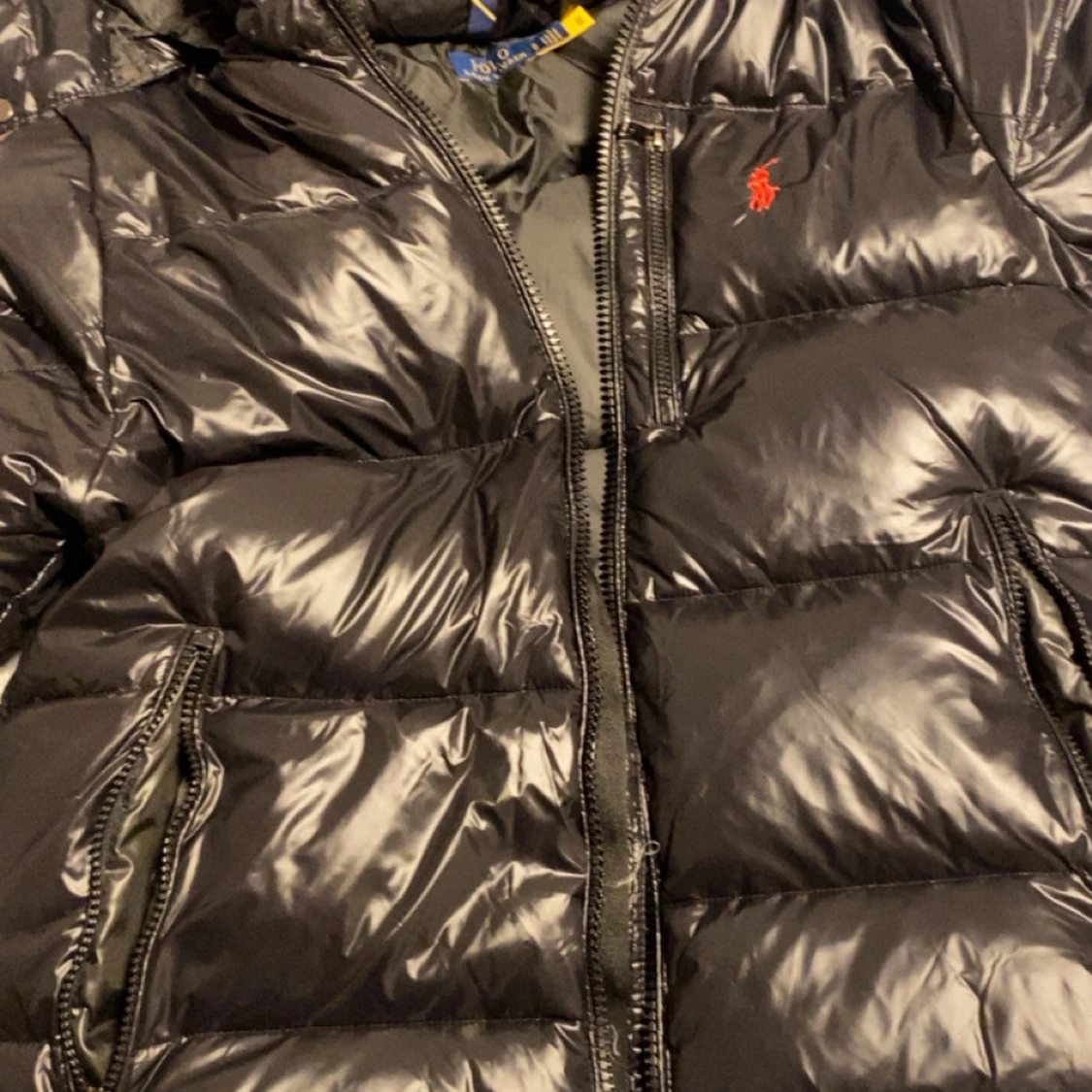 Svart pufferjacka från Polo Ralph Lauren