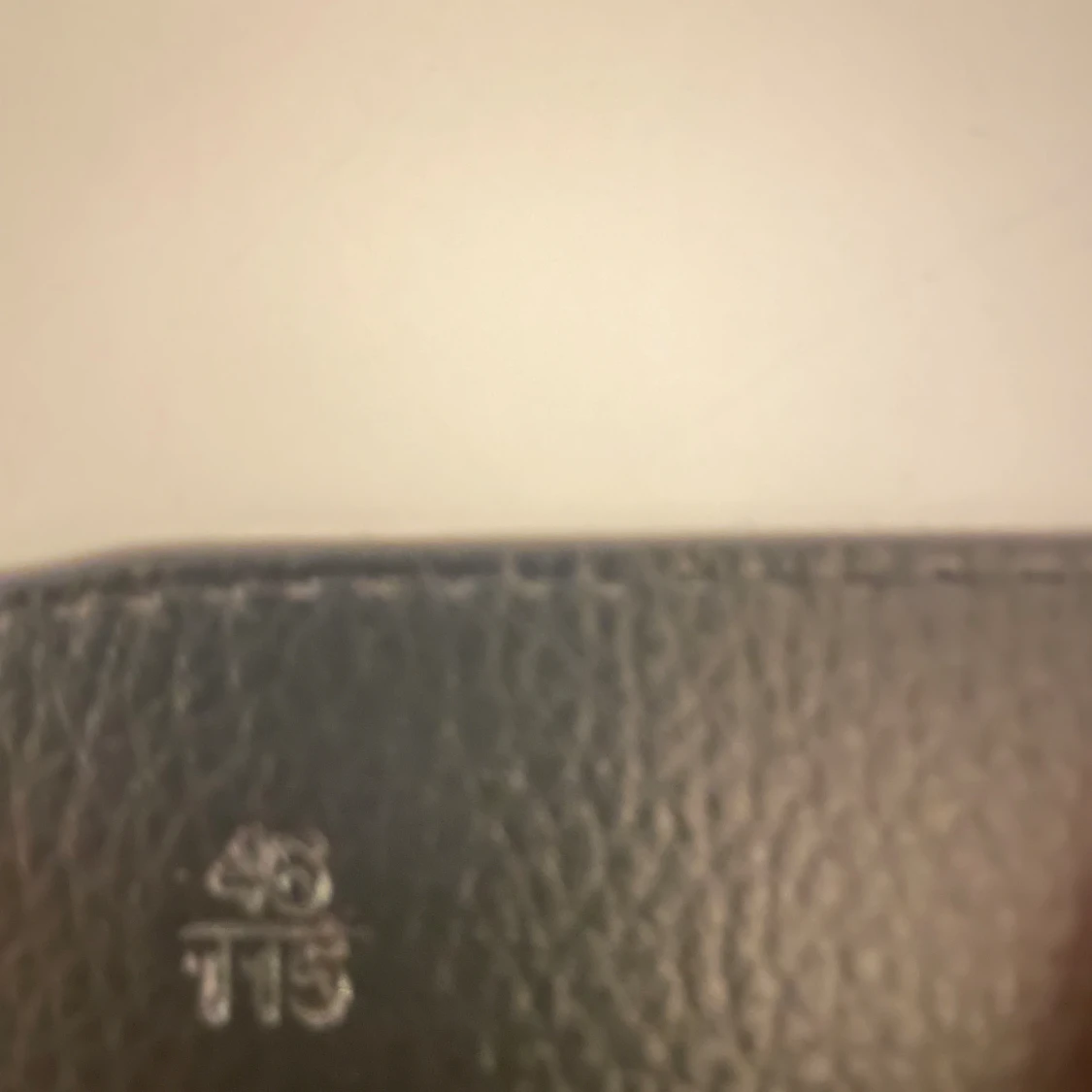 Mörkblått bälte med silver spänne - 2