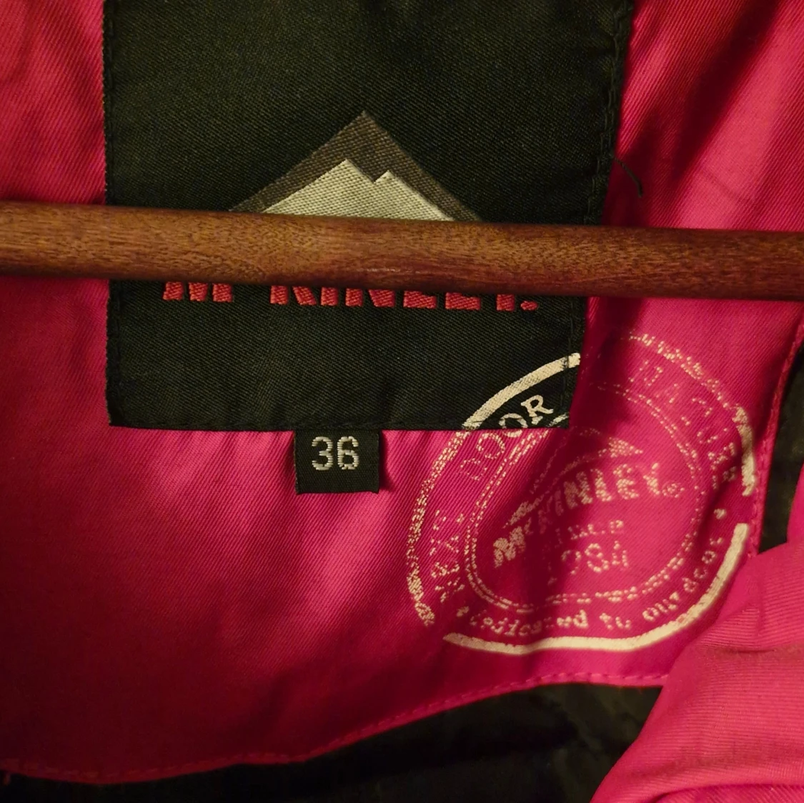 Röd parkajacka från McKinley - 4