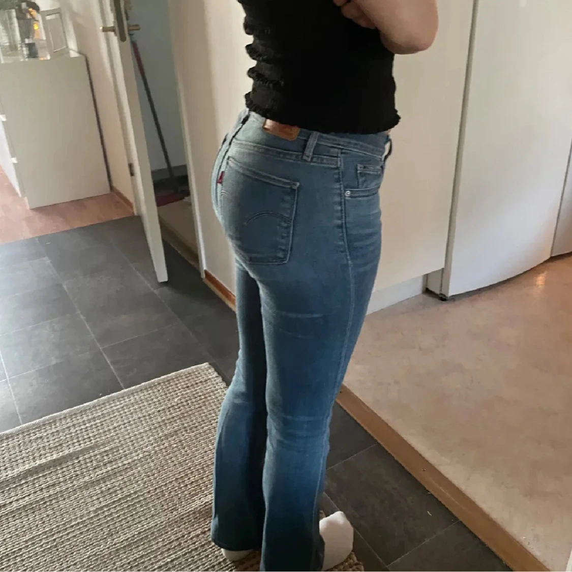 Levi's 715 Bootcut jeans blå - 1
