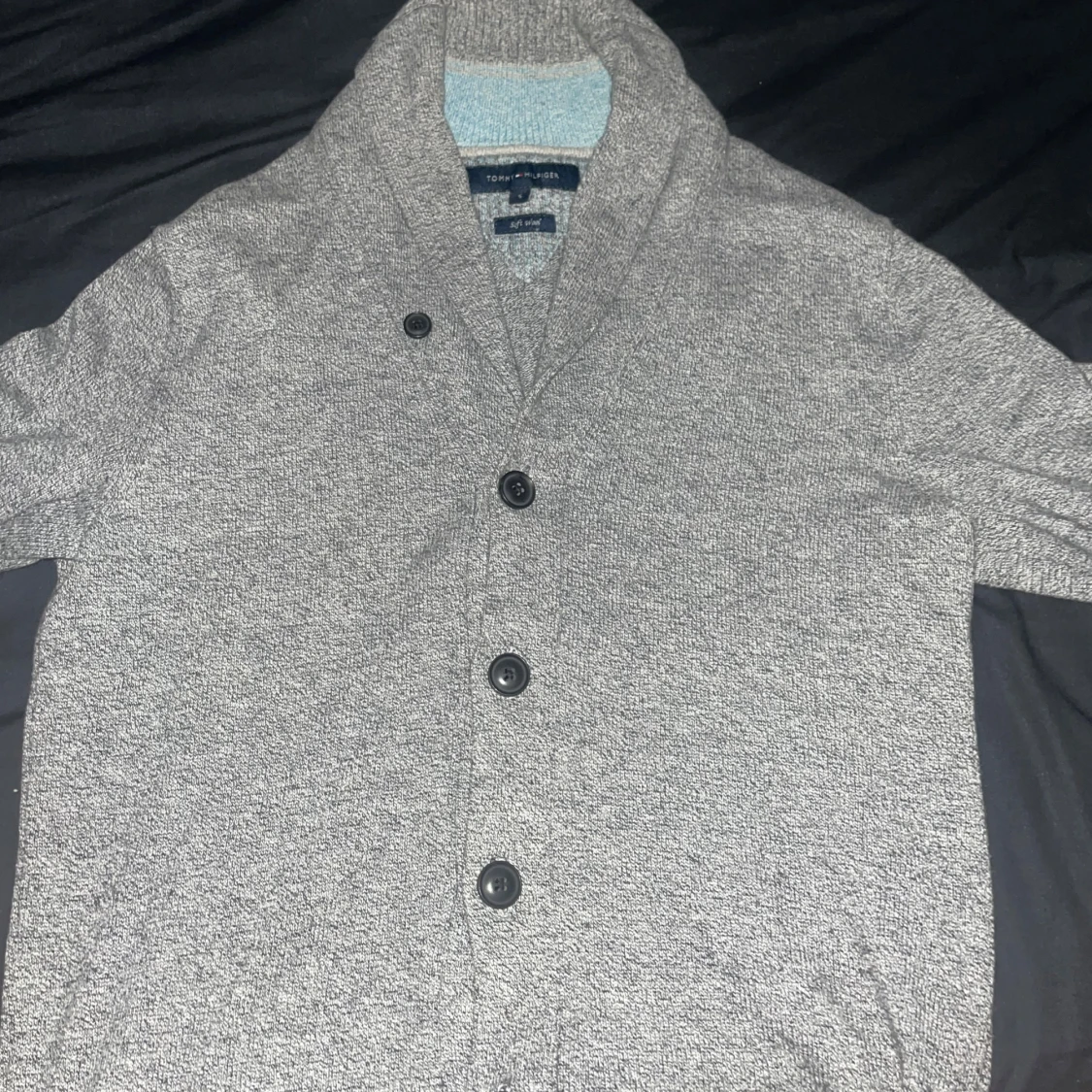 Grå kofta från Tommy Hilfiger