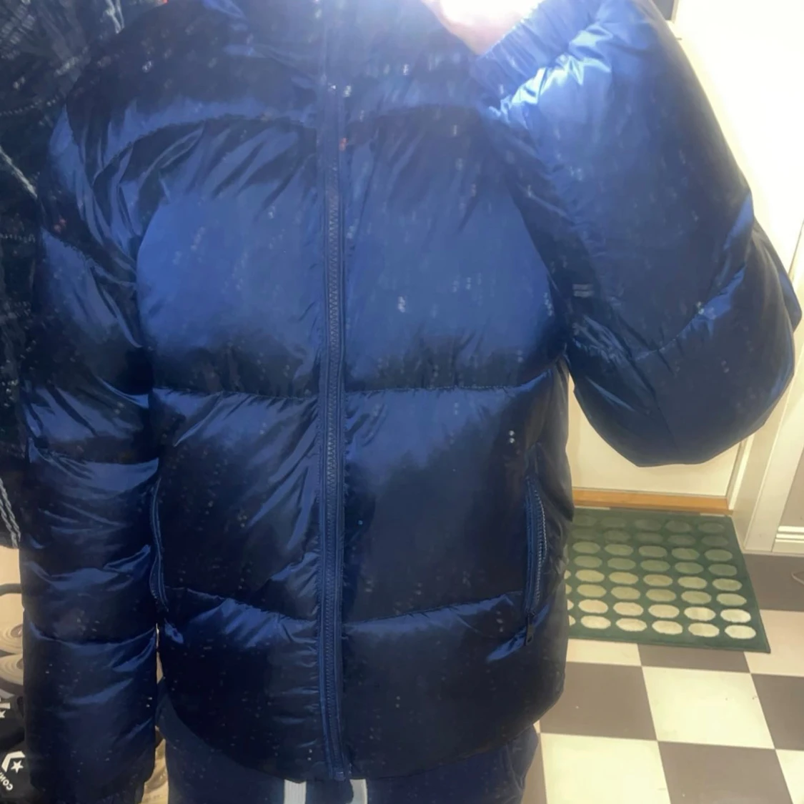  marinblå vinterjacka - 2