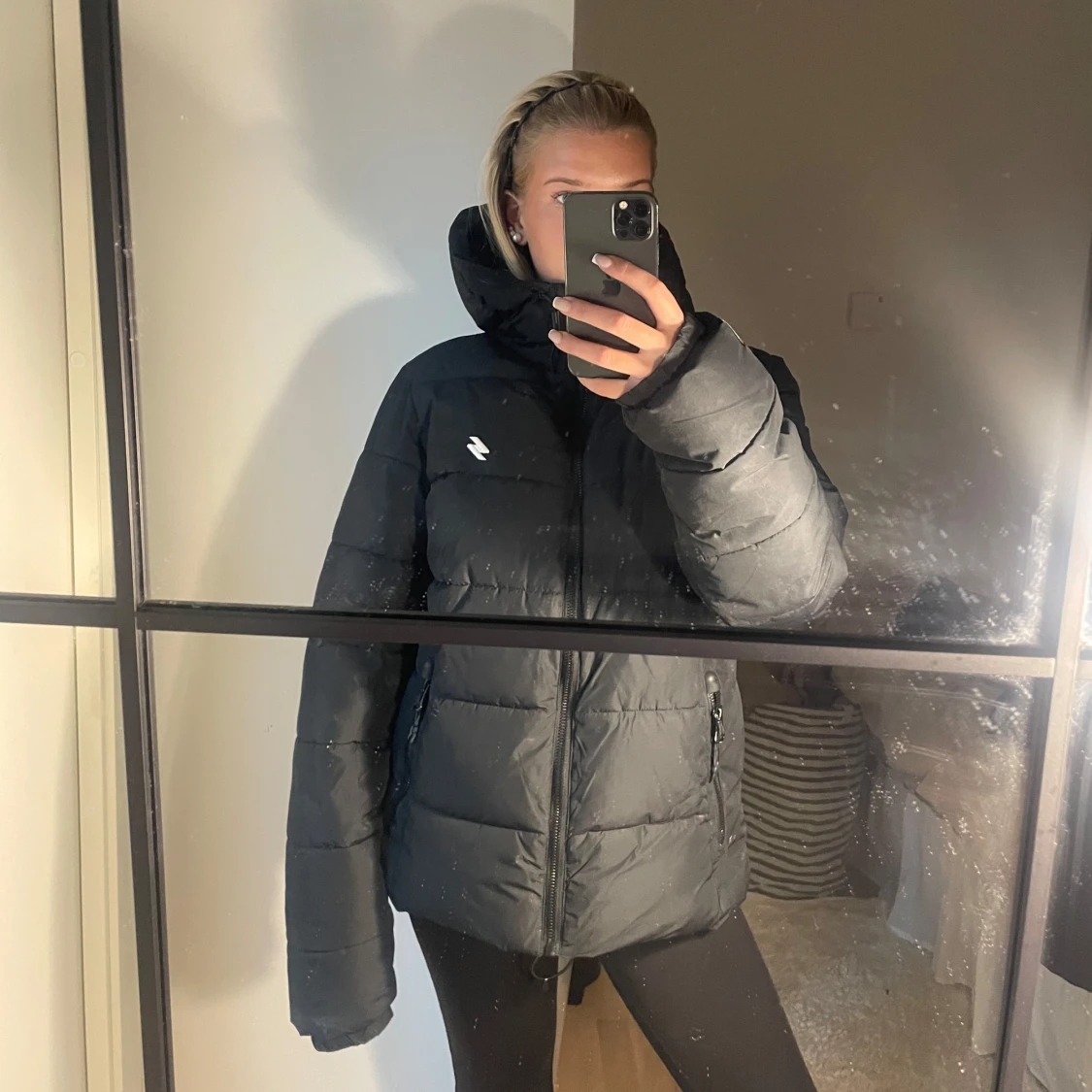 black winter jacket - 1