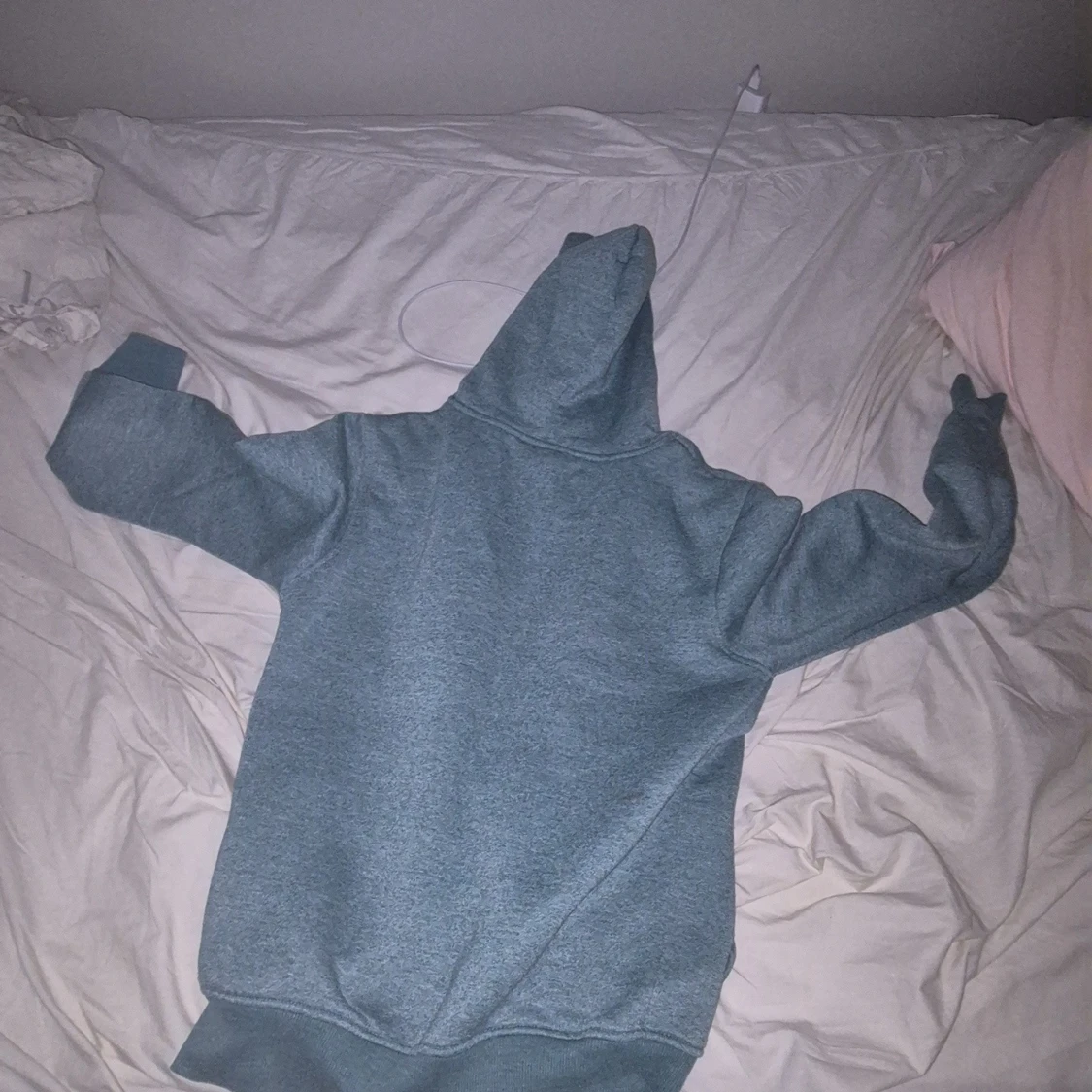 Grå hoodie från Polo Ralph Lauren storlek s - 1