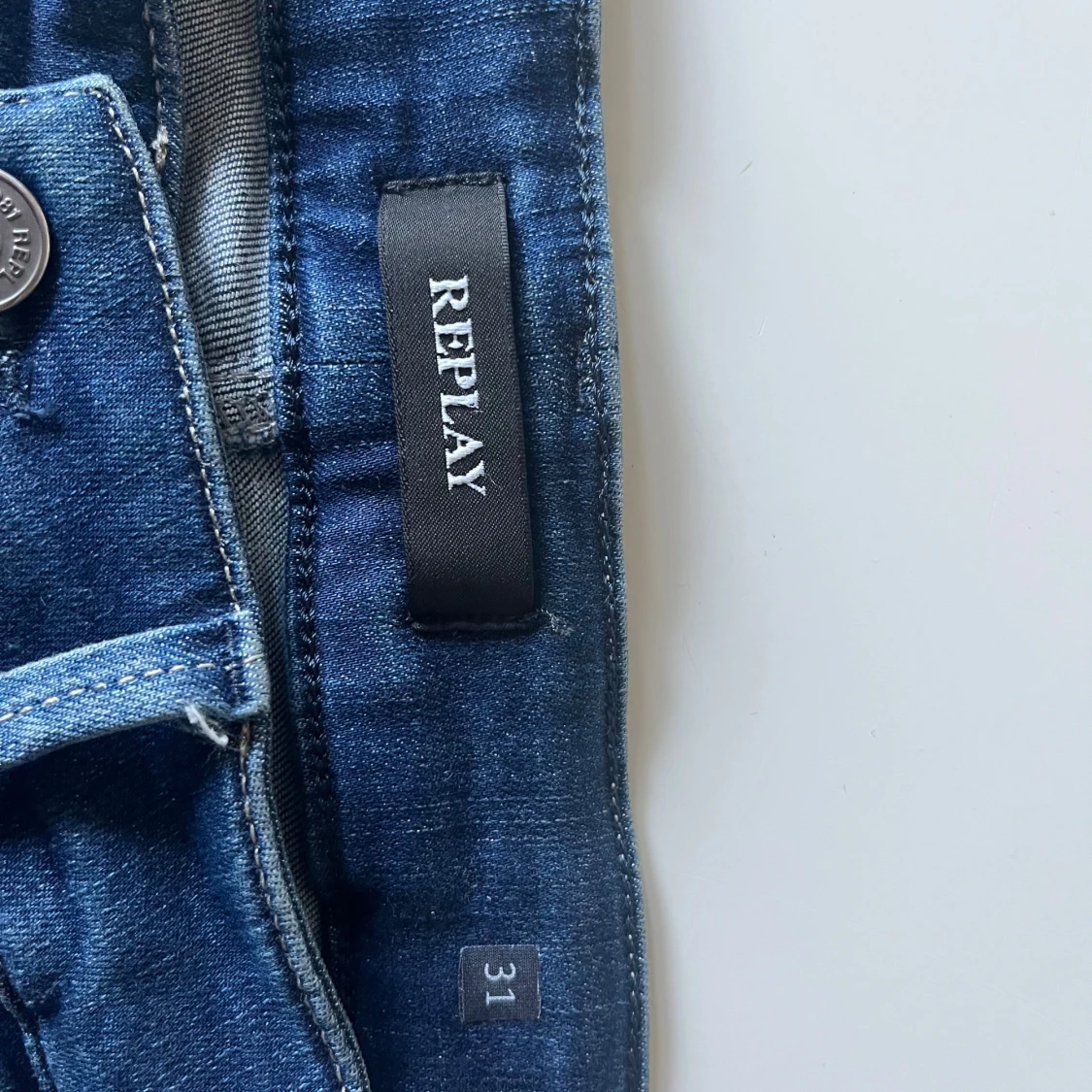 Blå jeans från Replay, storlek 31 - 1