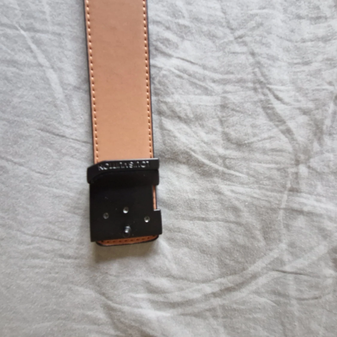 Louis Vuitton svart skärp med monogram - 1