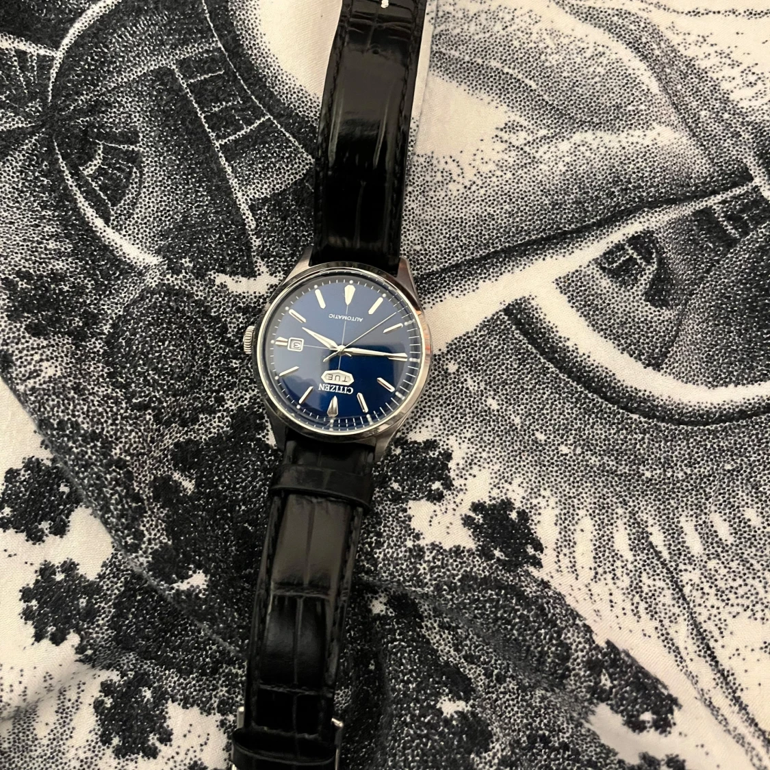 Citizen läder klocka - 2