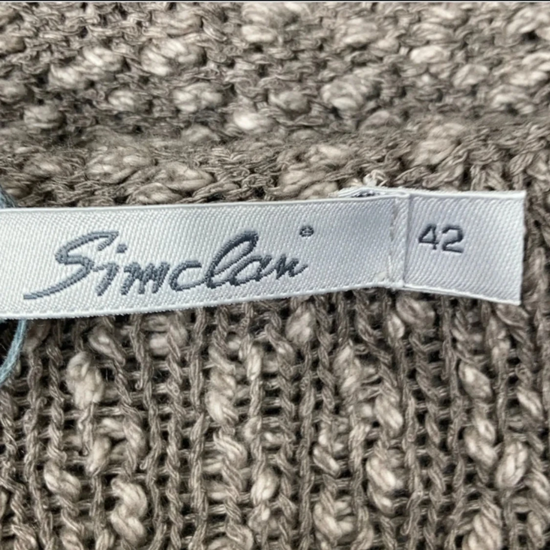 Kortärmad stickad blus  - 3