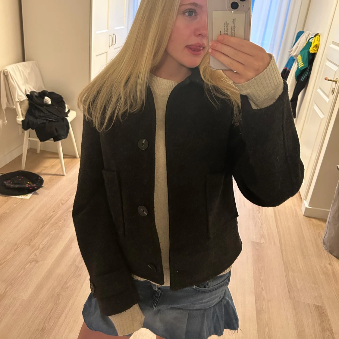 Lager 157 svart kappa 